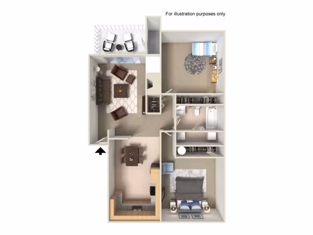 2x1 Premium F103 floor plan